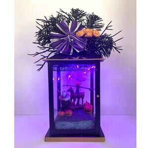 Disney's Nightmare Before Christmas Lighted Lantern, The Pumpkin King-NEW